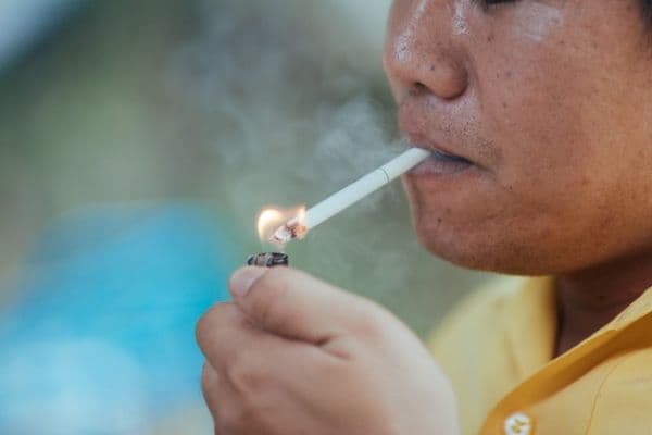 man smoking small