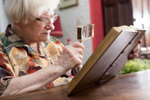 Practice-based low vision trial
