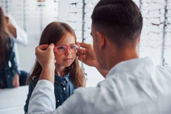 new glasses little girl
