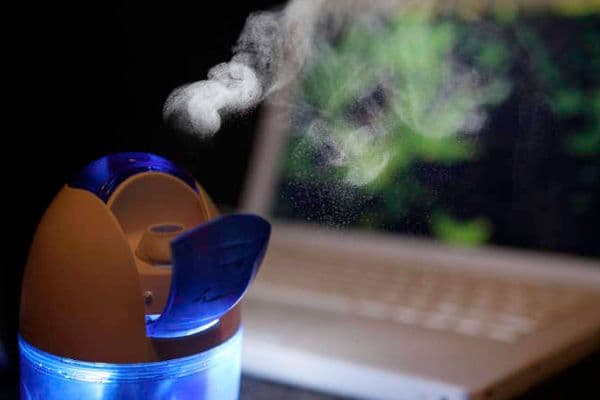 Desktop humidifier for DED relief?