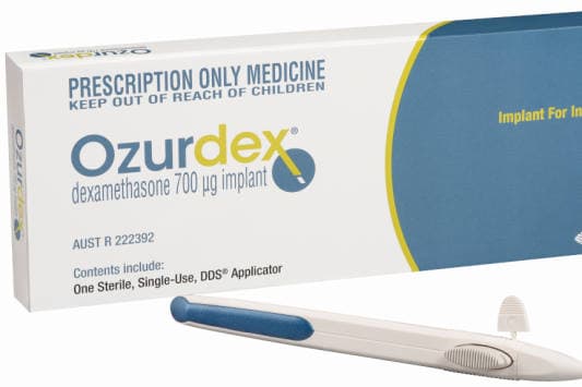 Allergan: Ozurdex is back