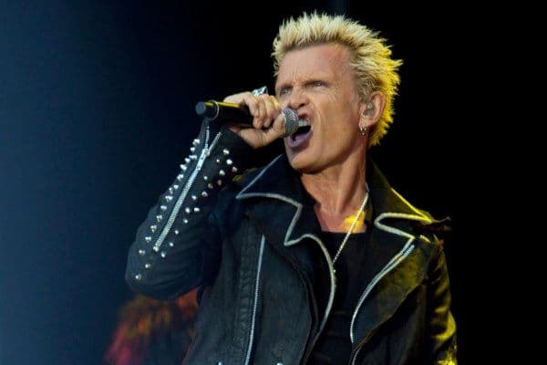 Stars and their eyes…Billy Idol
