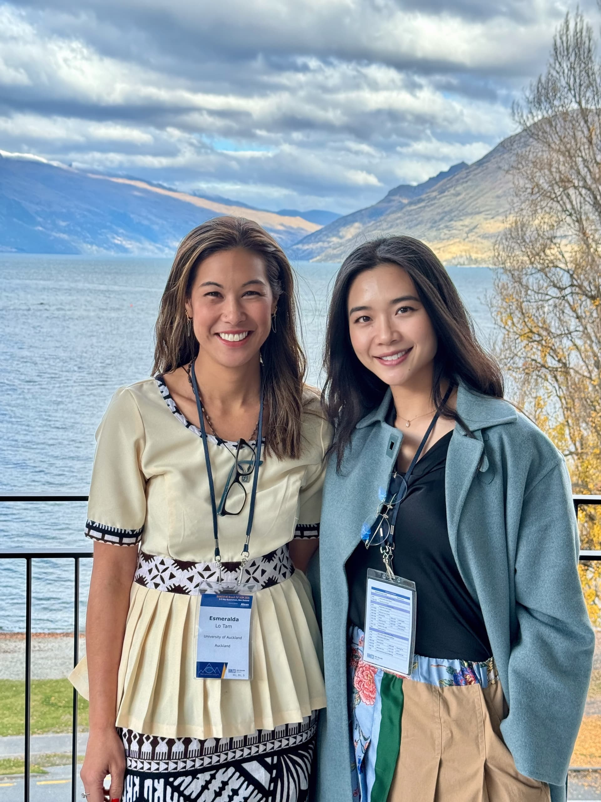 Esmeralda Lo Tam and Dr Jabelle Lu