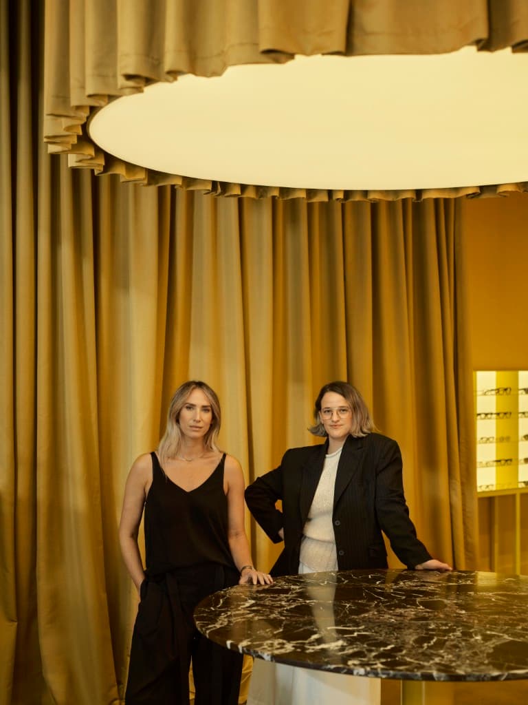 Co-founders Dr Natalie Boffa and Emma Buckley in their store