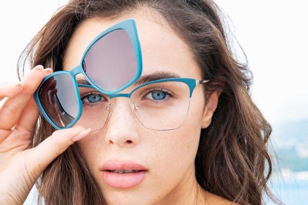 Speciality lens, clip-on combo