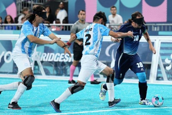 Sight-impaired athletes Paralympic Games: a triumph of willpower and skill
