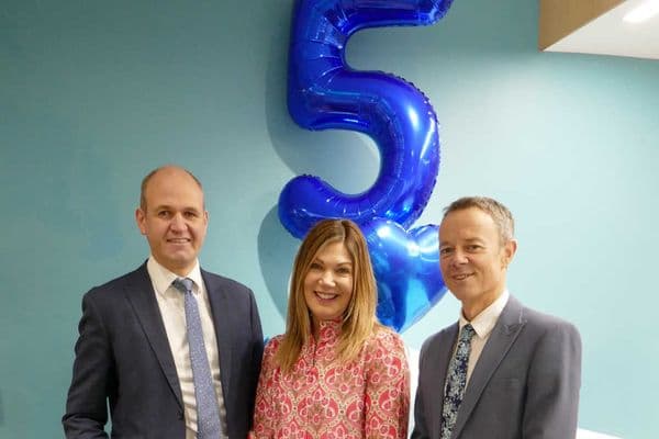 St George’s celebrates five years
