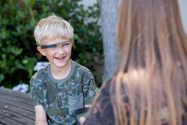 Google Glass app for autism