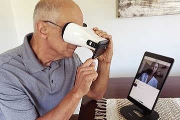 Examining low vision remotely?