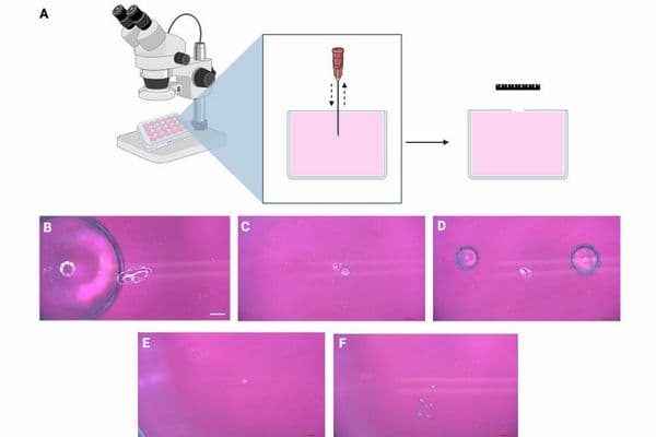 Microneedles for self-healing intraocular biopsies