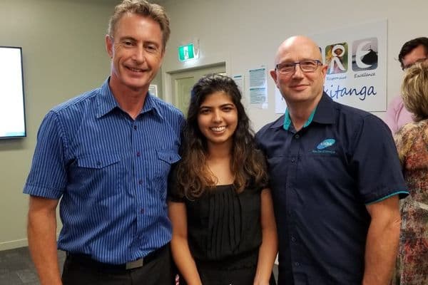 Optom student joins RHIP