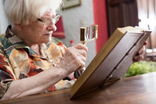 Practice-based low vision trial