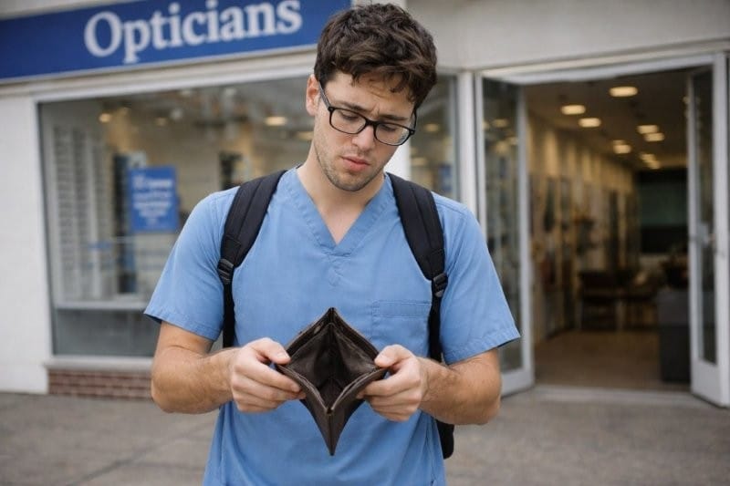 optom student poverty small