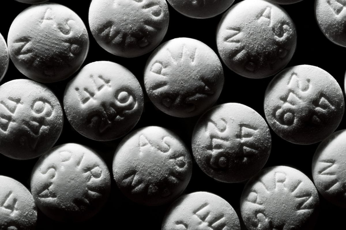 Pop an aspirin to slow DR