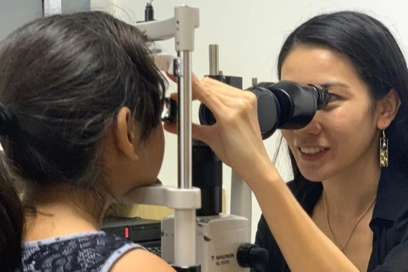Supporting Samoa’s sole optometrist