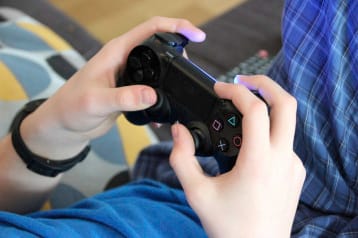 Video game for visually-impaired
