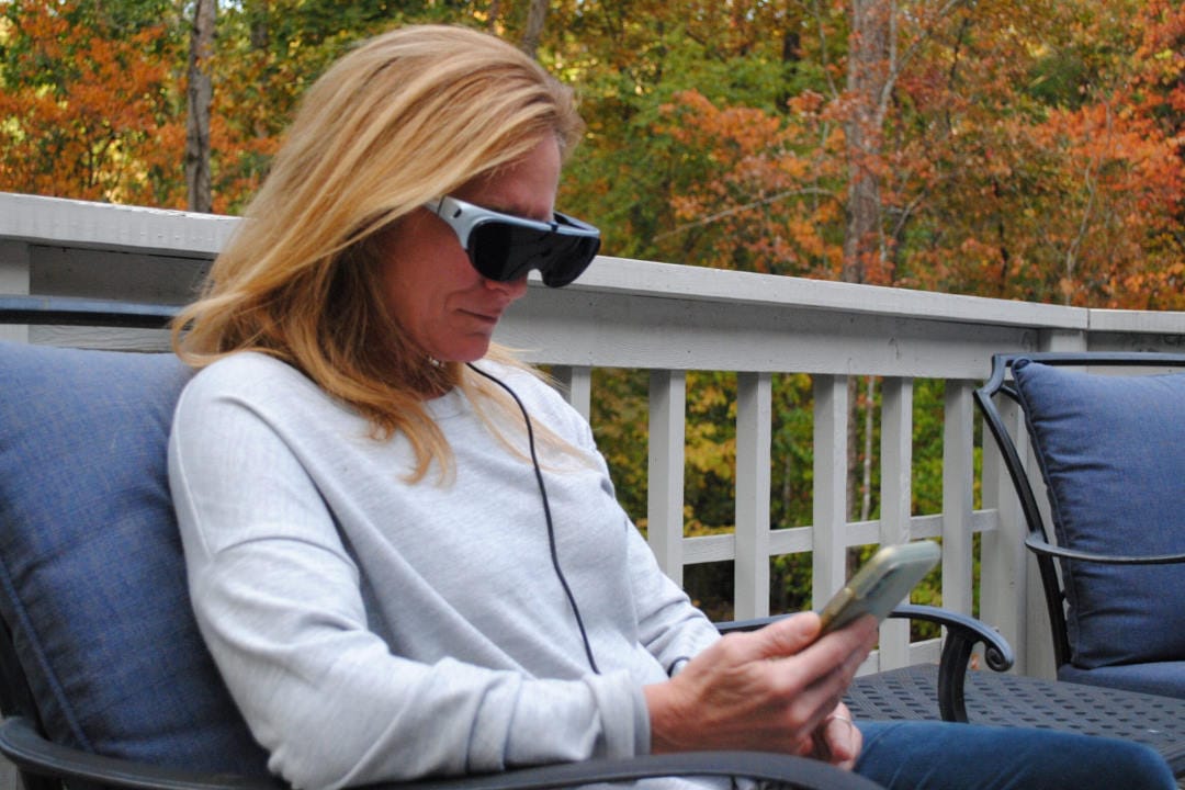 Visually impaired gain ‘6 lines’ from smartglasses