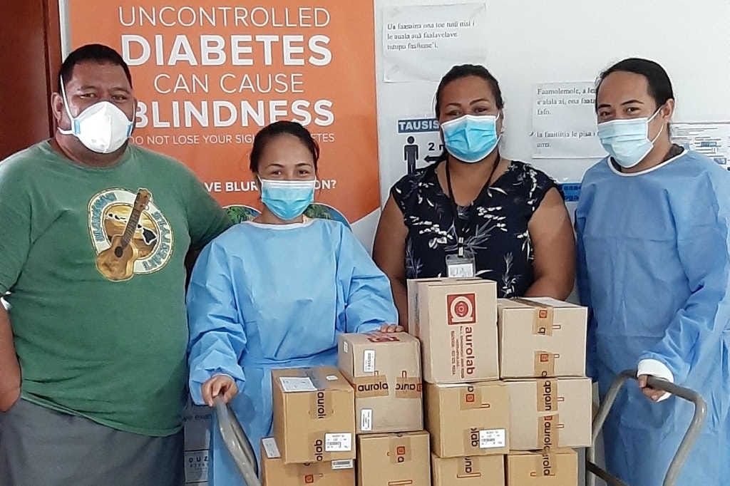 Supporting Pacific eyecare