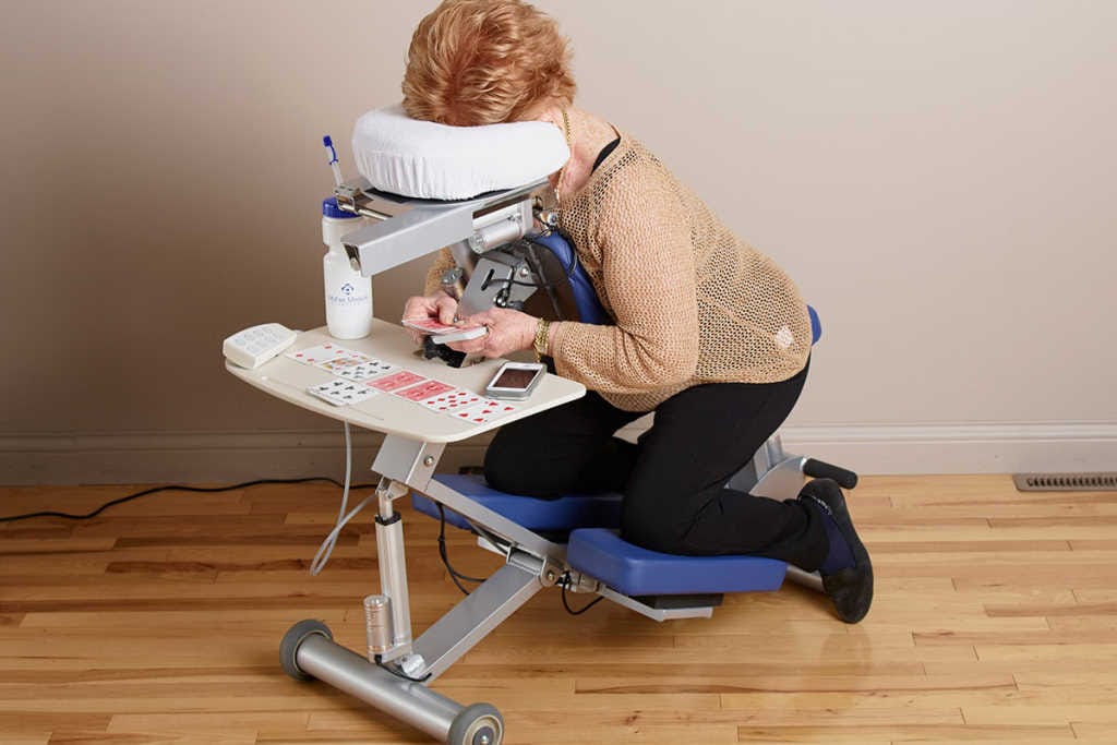 Face-down superior for RD repair
