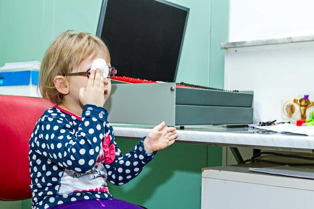 Atropine enhances amblyopia patching