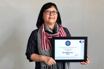 Melbourne optometrist named global Eye Health Hero