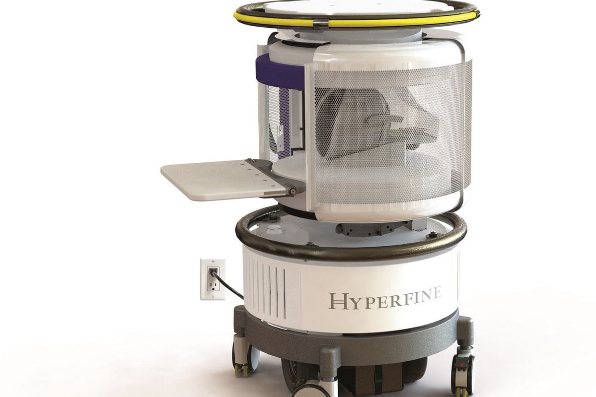 Portable low-field MRI near