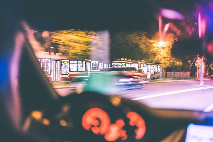 opvcvxal abstract blurred cars city