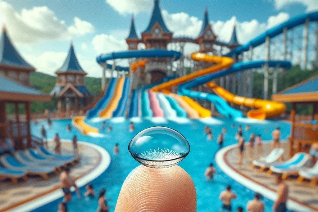The murky waters of contact lens wear and aquatic fun