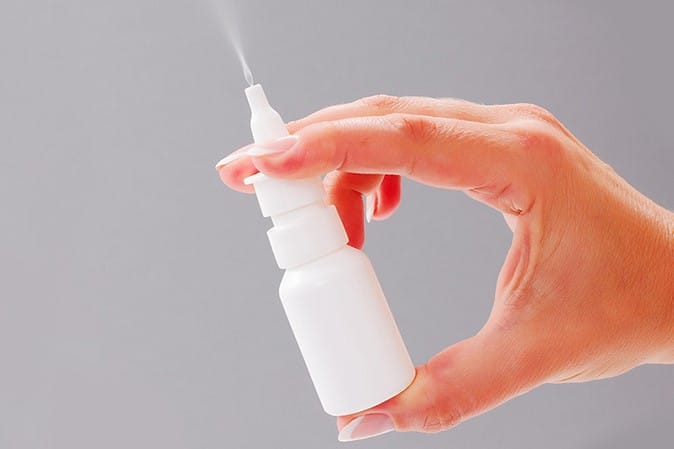 Nasal spray for dry eye?