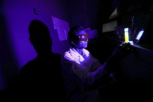 How blue light speeds blindness