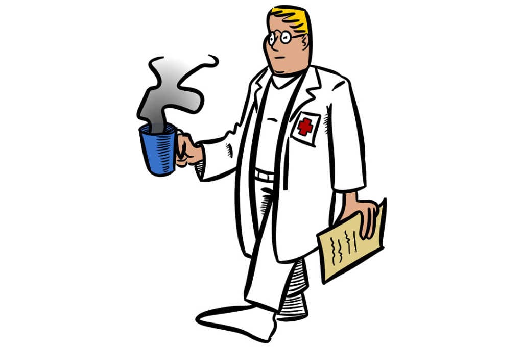 VR surgery trainees, caffeine and beta blockers