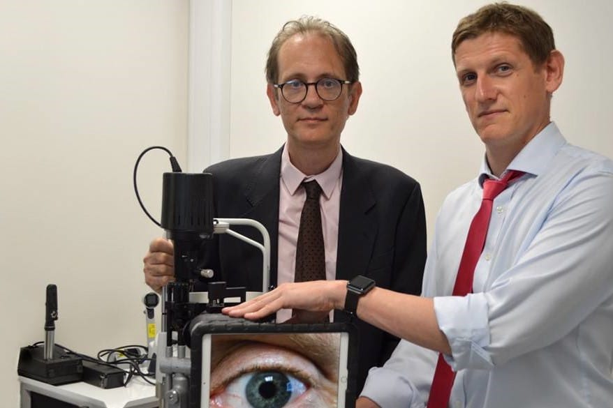 World’s first 5G eye exam
