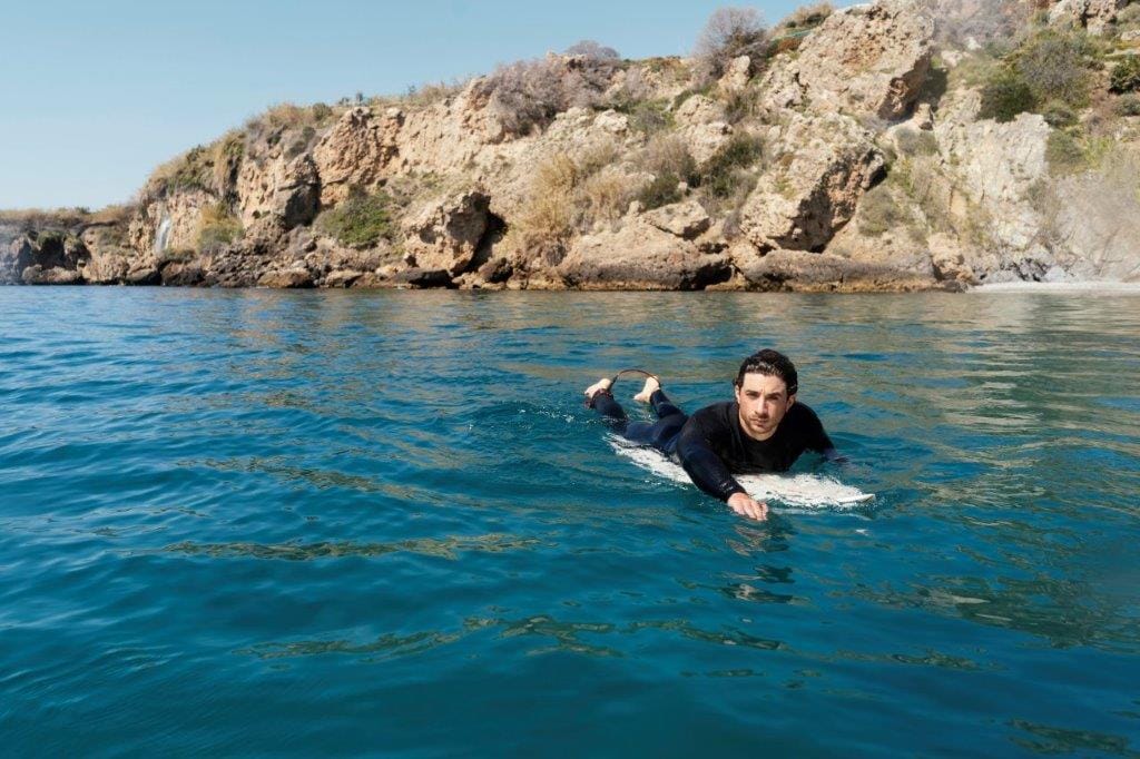 Ophthalmic warnings to sea swimmers