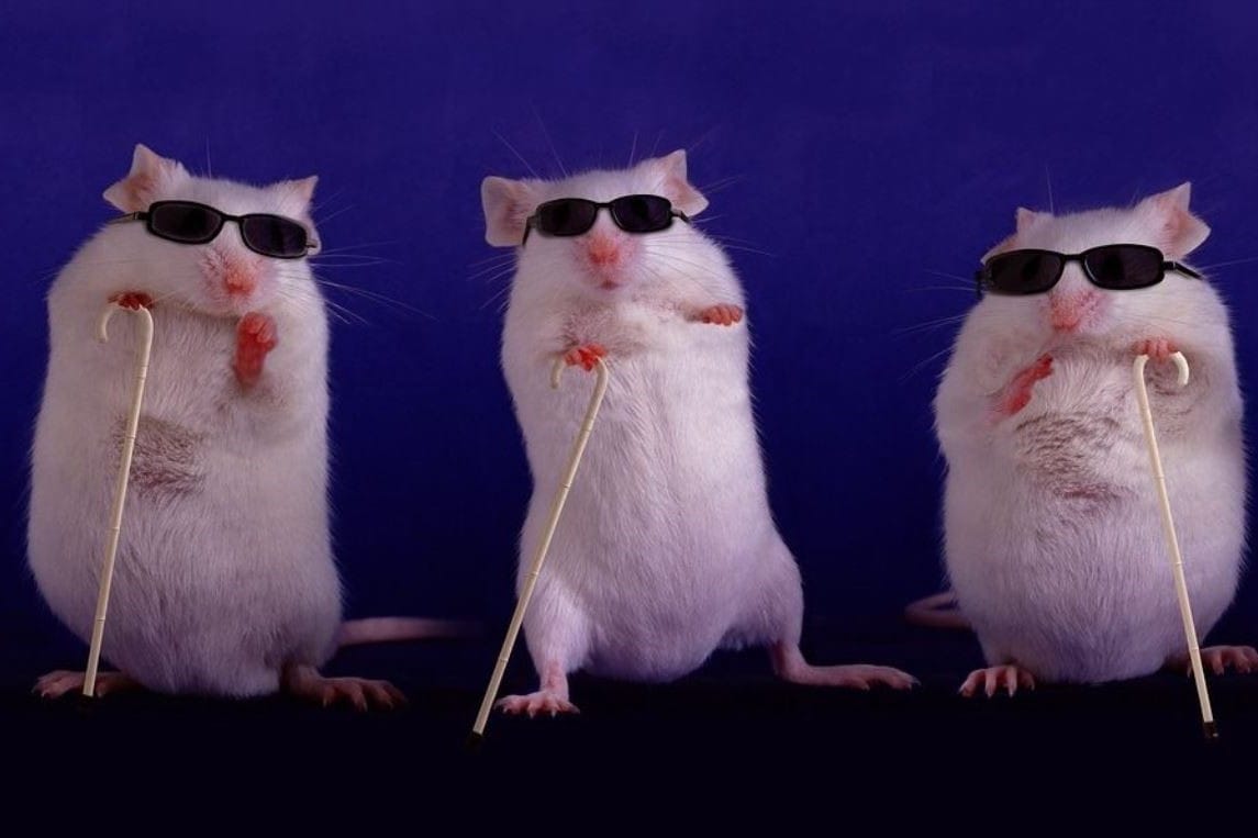 Free blind mice