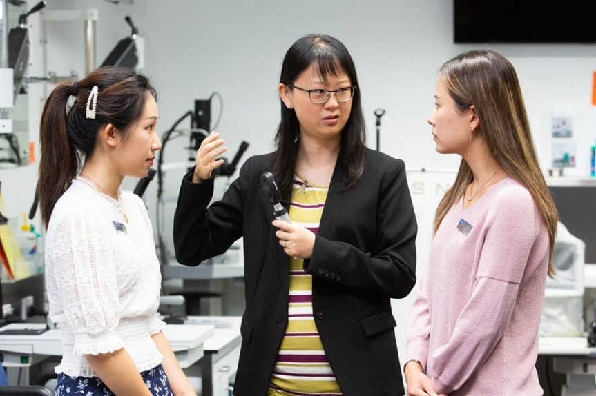 Optometry learning via gaming