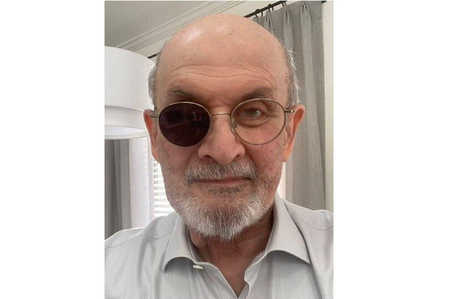 Stars and their eyes… Salman Rushdie