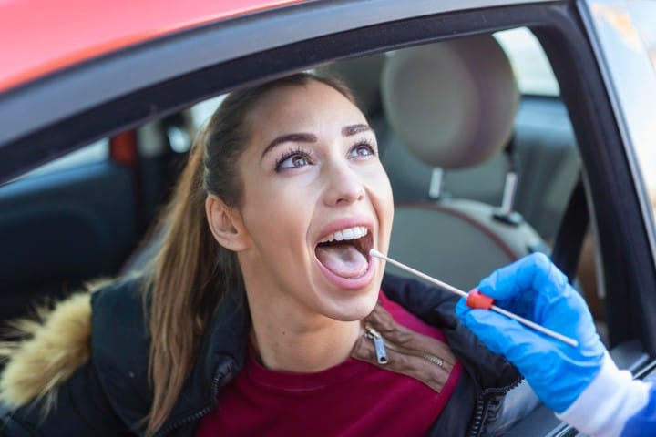 Roadside drug-driving testing