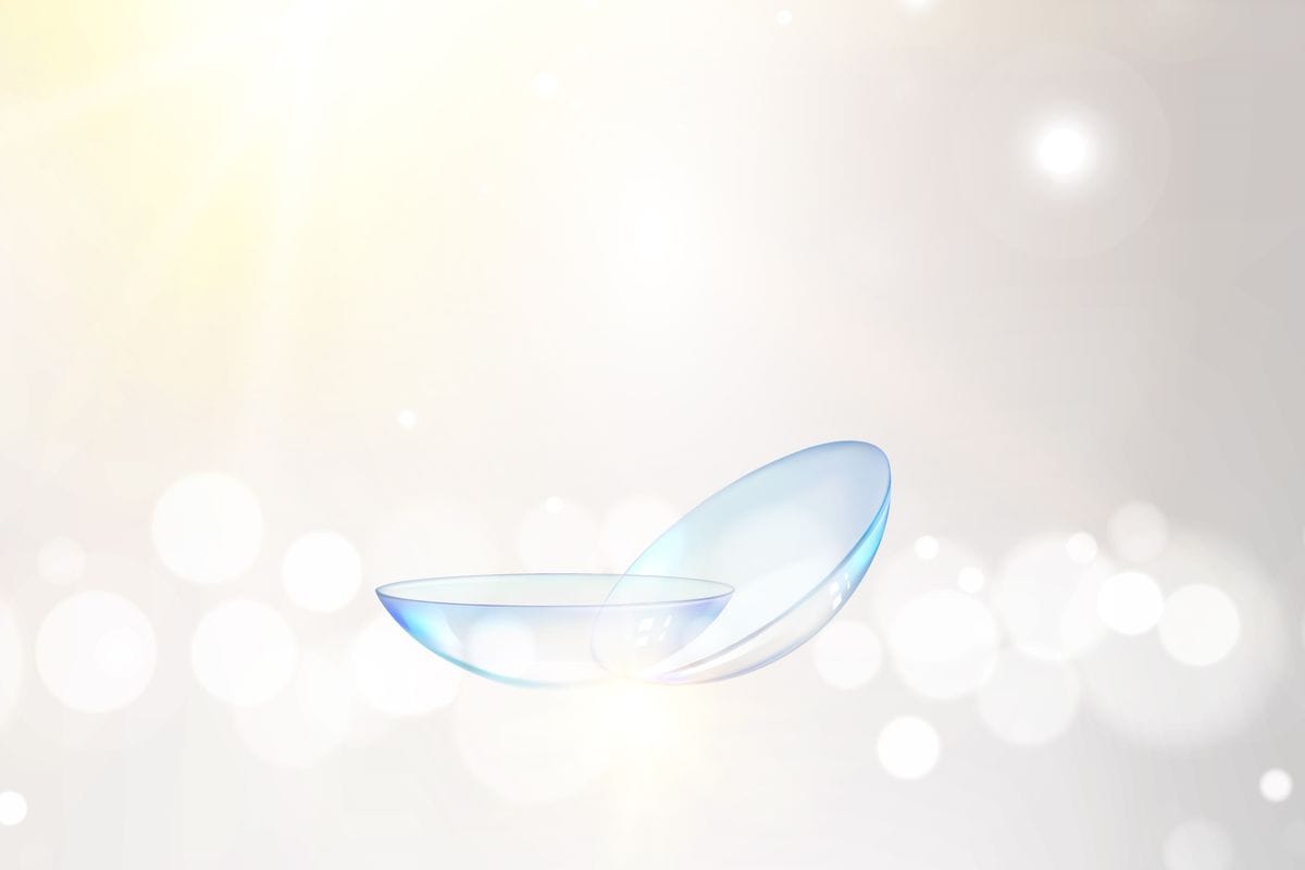 contact lenses abstract small