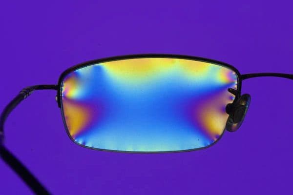 Polarised glasses counter IOL glistening?
