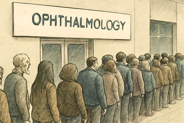 Capacity constraints blamed for mans sight-loss