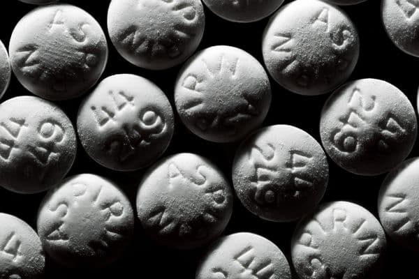 Pop an aspirin to slow DR