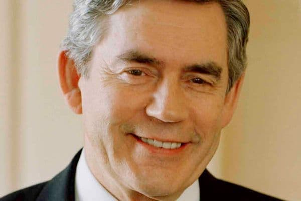 Stars and their eyes… Gordon Brown