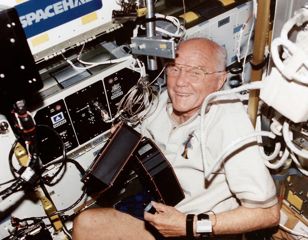 Stars and their eyes… John Glenn (1)