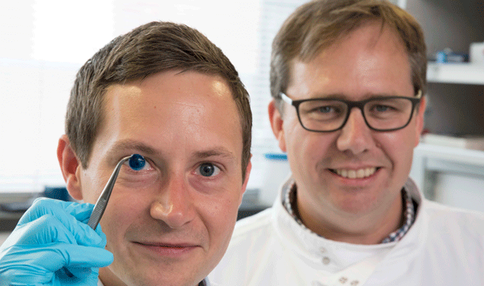 First 3D-printed human cornea
