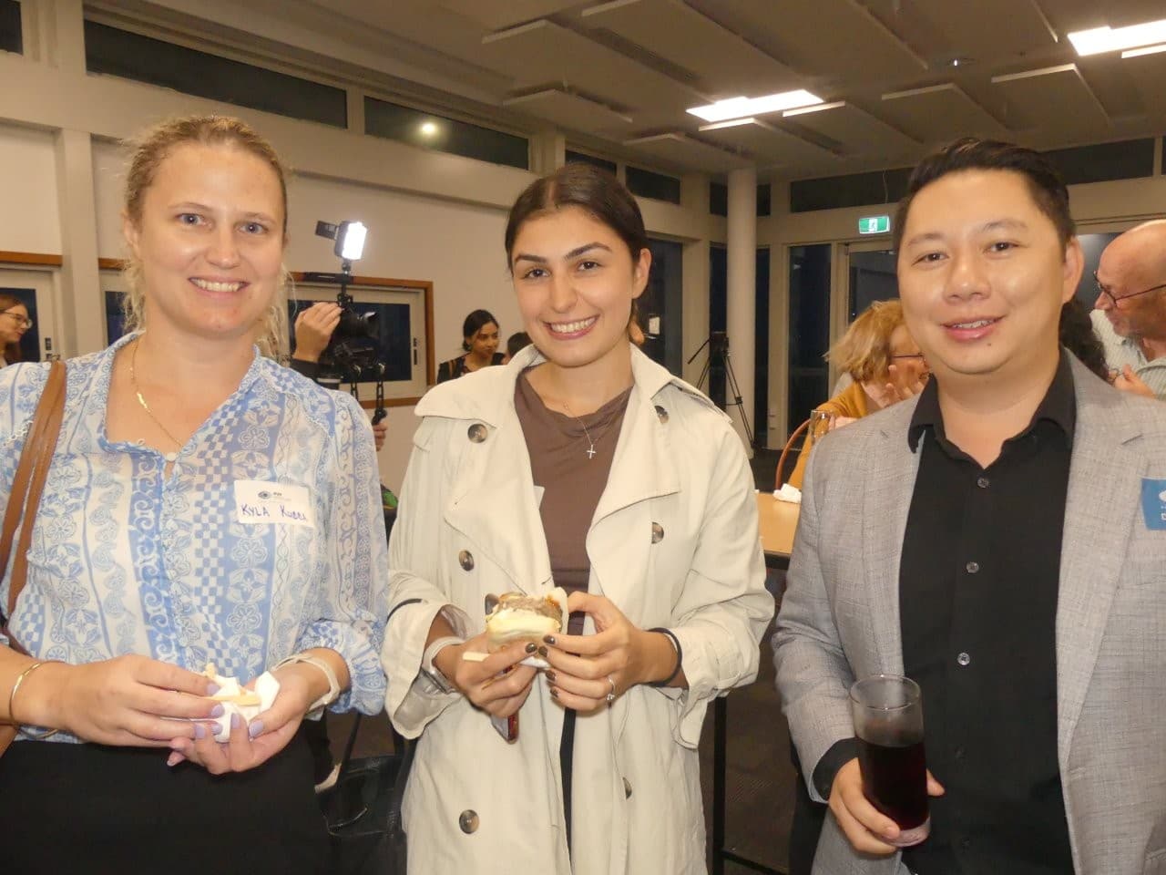 Kyla Kubba, Rebeccas Kassir And Dr Kevin Dunne