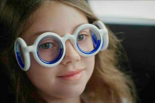 Motion sickness specs