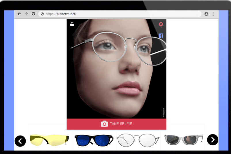 New 3D frame try-on tech