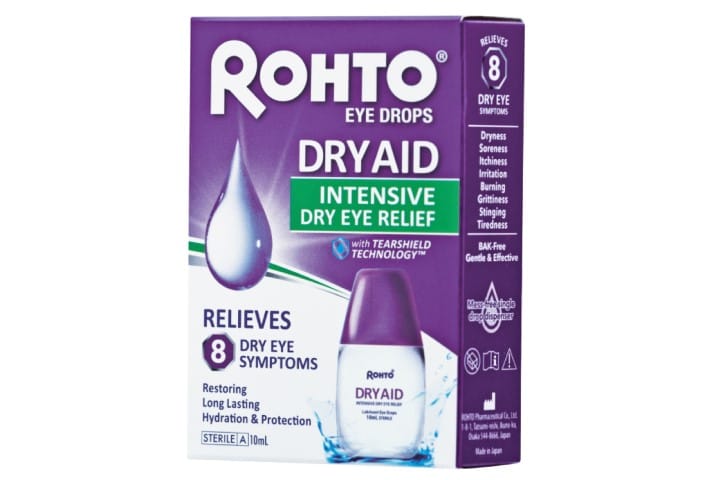 Rohto Dry Aid: providing effective relief for up to 12 hours