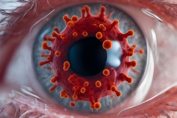 covid eye ai image