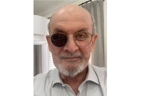 Stars and their eyes… Salman Rushdie